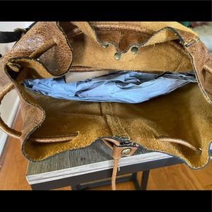 Patricia Nash genuine leather backpack